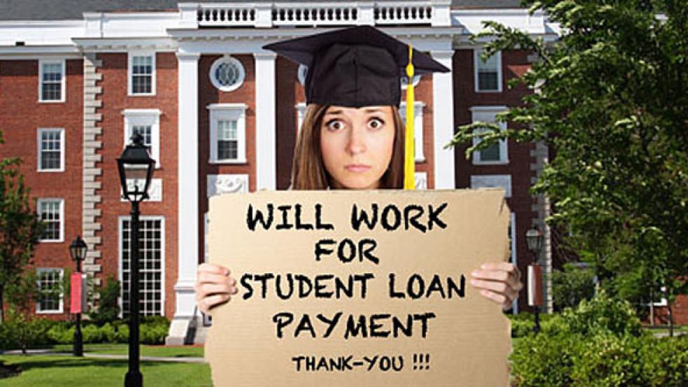 Will work for student loan payment