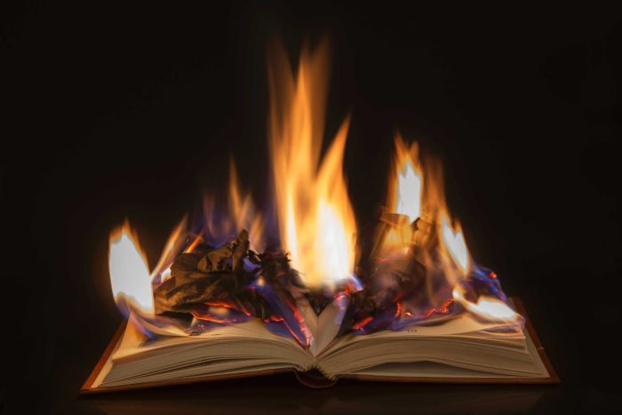 Book burning