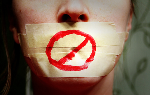 Free speech censored